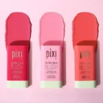 Buy now Pixi On-the-Glow Blush Stick Set (Pack of 3) – Ruby, Juicy & Fleur| Face makeup