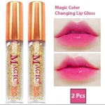 Pack Of 2 Magic Color Changing Lipgloss Lip Oil, Shop Now!