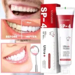 Yayashi SP-4 ultra whitening toothpaste probiotic stain remover 120g