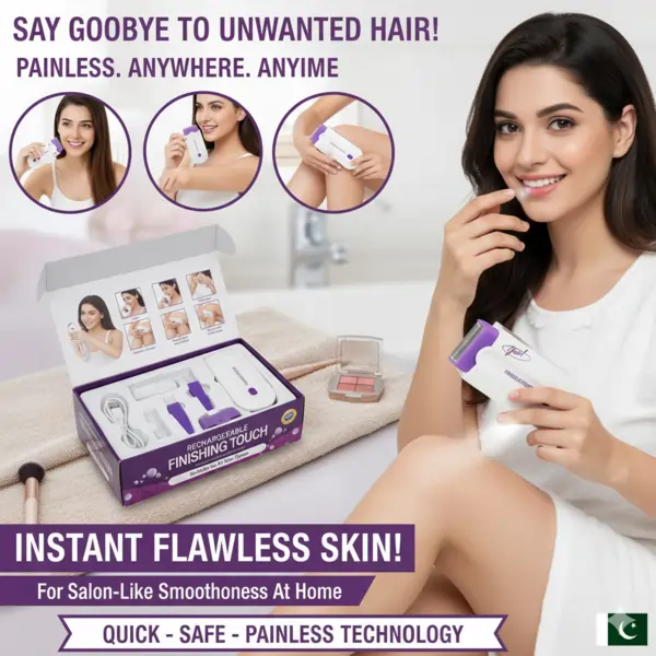 Finishing Touch hair Remover Machine