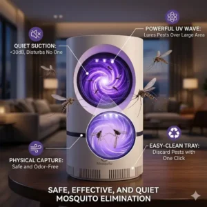 USB mosquito killer lamp electric bug zapper for home use