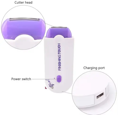 Rechargeable Finishing Touch Hair Remover for Women