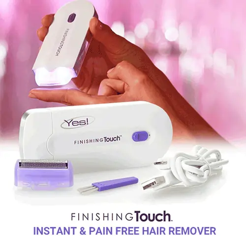 Rechargeable Finishing Touch Hair Remover for Women