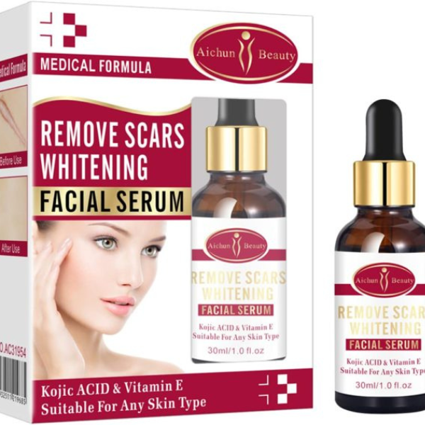 Shop Aichun Beauty Scar Removal Facial Serum Pimples Stretch Marks Face Moisturizing Shop Body Remove Scars Kojic Acid Vitamin – E 30ml
