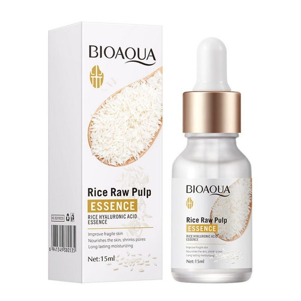 Buy Now Bioaqua Rice Serum Natural Moisturizing Anti Aging Skin Care Face (15ml)