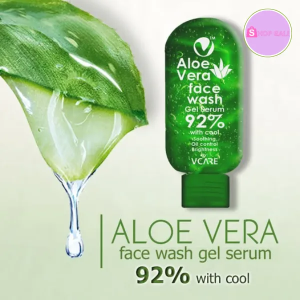 shop VCare Aloe Vera Face Wash 100ml